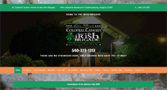 Desktop Screenshot of irishbrigadetavern.com
